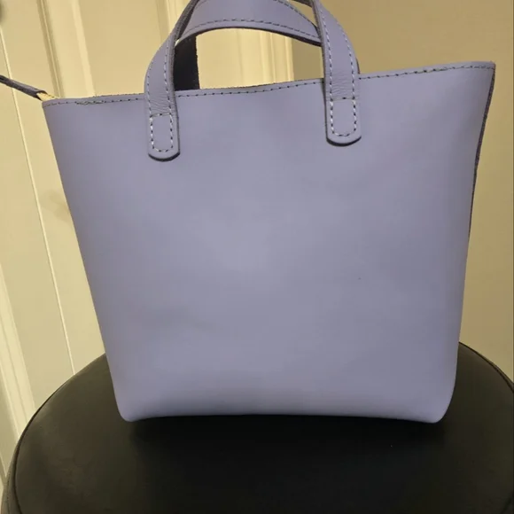 NEW Portland Leather Goods Mini Crossbody - Color: Jacaranda - Picture 3 of 10